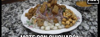 MOTE CON CHICHARRÓN