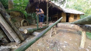 4 YEAR LIVING ALONE in the forest (FULL VIDEO) its were all started: From fail to success