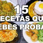 15 RECETAS PERUANAS QUE TIENES QUE PROBAR | Comida Peruana | Sabroso