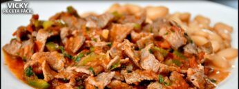 BISTEC A LA MEXICANA | Vicky Receta Facil