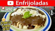 Cómo hacer #ENFRIJOLADAS | #VickyRecetaFacil