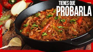 😋 Cómo Hacer ROPA VIEJA CUBANA ► Receta de Comida Cubana Tradicional