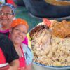 🔥 MORO DE GUANDULE CON CHIVO A LA LEÑA EN EL CAMPO 🥘🐐🇩🇴 | COMIDA DOMINICANA TRADICIONAL