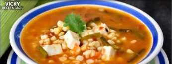 SOPA DE ELOTE | Vicky Receta Facil
