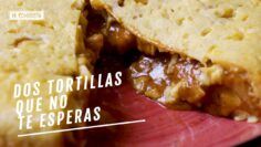 Tortillas de bravas y de pan con tomate