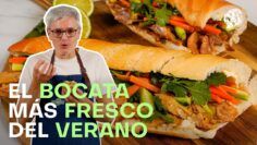 Un bocadillo inspirado en el banh mi vietnamita